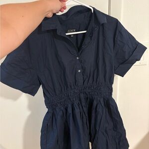 J. Crew navy dress